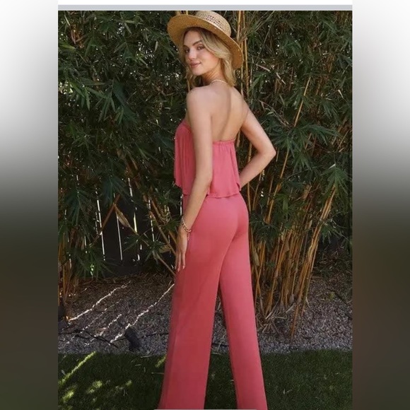 NEW•XL•ZEN ESSENTIAL BLACK JUMPSUIT WITH POCKETS - Picture 5 of 14